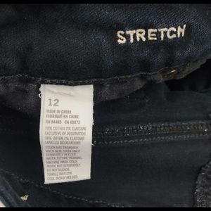 American Eagle Distressed Black Short Shorts 12